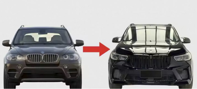 Комплект обвеса на БМВ (BMW) X5 E70 в стиле X5M F95