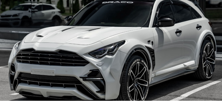 Аэродинамический обвес Драко Р (Draco R) на Инфинити (Infiniti) QX70