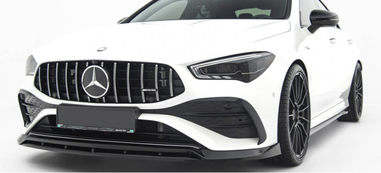 Аэродинамический обвес на рестайлинговый Мерседес (Mercedes Benz) AMG CLA35 и CLA45 C118 Facelift