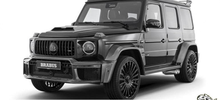 Аэродинамический обвес Вайдстар (Widestar) от Брабус (Brabus) на рестайлинговый G63 AMG W465