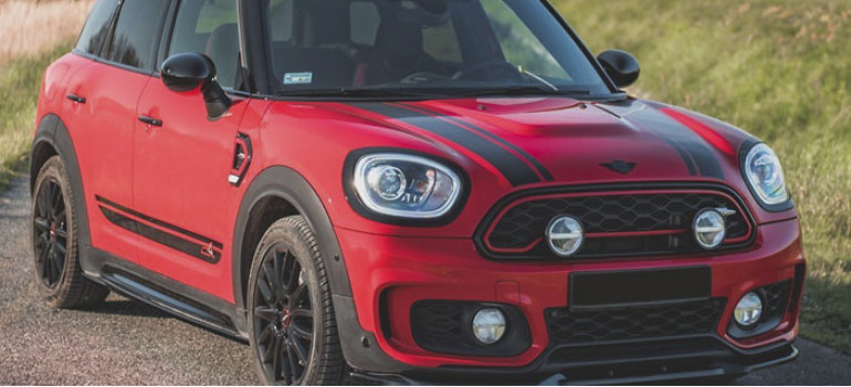 Аэродинамический обвес FT на Мини Кантримэн (Mini Countryman) JCW John Cooper Works 2016-2020 г.в.