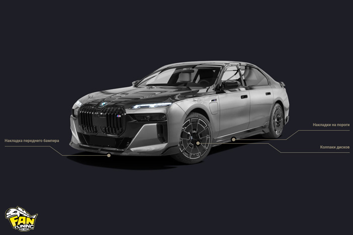 Аэродинамический обвес L-Design на БМВ (BMW) 7 G70