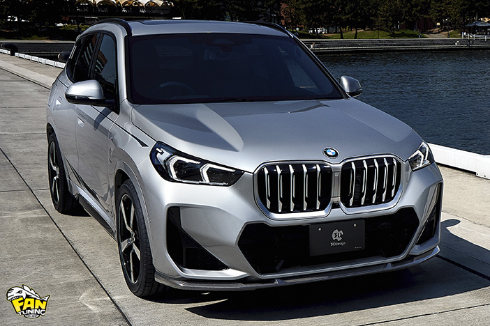 Аэродинамический обвес на БМВ (BMW) X1 U11 от японского тюнинг-ателье 3D Design