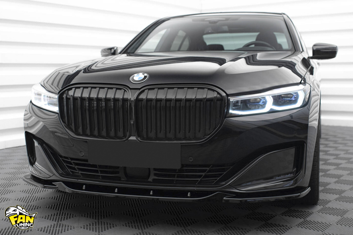 Аэродинамический обвес на БМВ (BMW) 7 G11/G12 рестайлинг 2019-2022 г.в. со стандартными бамперами (не М-Пакет)