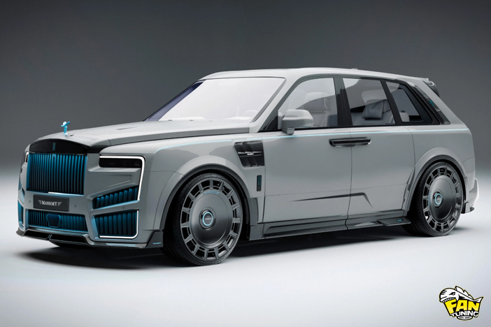 Аэродинамический обвес Мэнсори (Mansory) на рестайлинговый Роллс-Ройс (Rolls-Royce) Cullinan 2024 модельного года