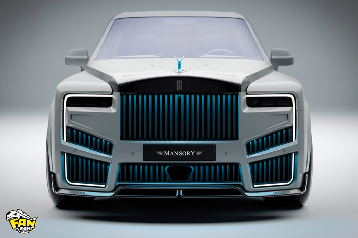 Аэродинамический обвес Мэнсори (Mansory) на рестайлинговый Роллс-Ройс (Rolls-Royce) Cullinan 2024 модельного года