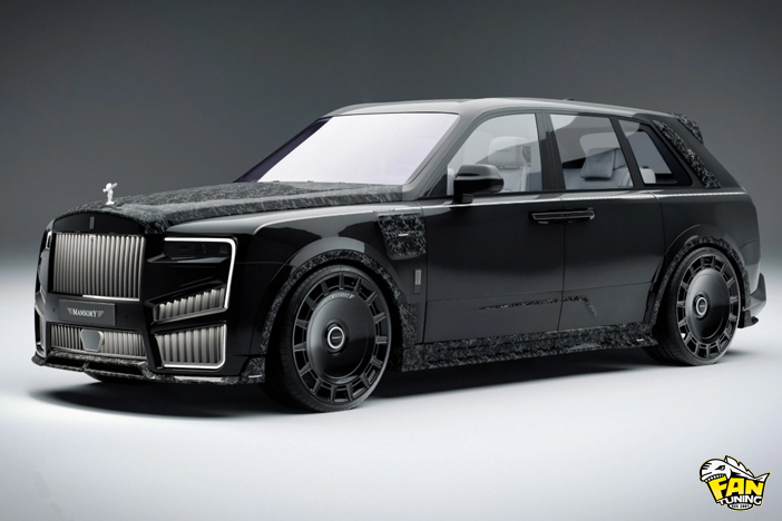 Аэродинамический обвес Мэнсори (Mansory) на рестайлинговый Роллс-Ройс (Rolls-Royce) Cullinan 2024 модельного года