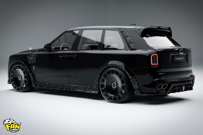 Аэродинамический обвес Мэнсори (Mansory) на рестайлинговый Роллс-Ройс (Rolls-Royce) Cullinan 2024 модельного года