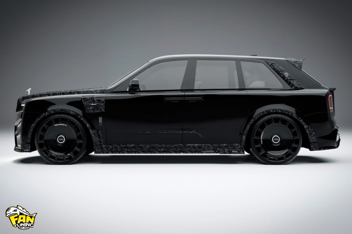 Аэродинамический обвес Мэнсори (Mansory) на рестайлинговый Роллс-Ройс (Rolls-Royce) Cullinan 2024 модельного года