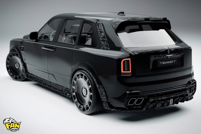 Аэродинамический обвес Мэнсори (Mansory) на рестайлинговый Роллс-Ройс (Rolls-Royce) Cullinan 2024 модельного года