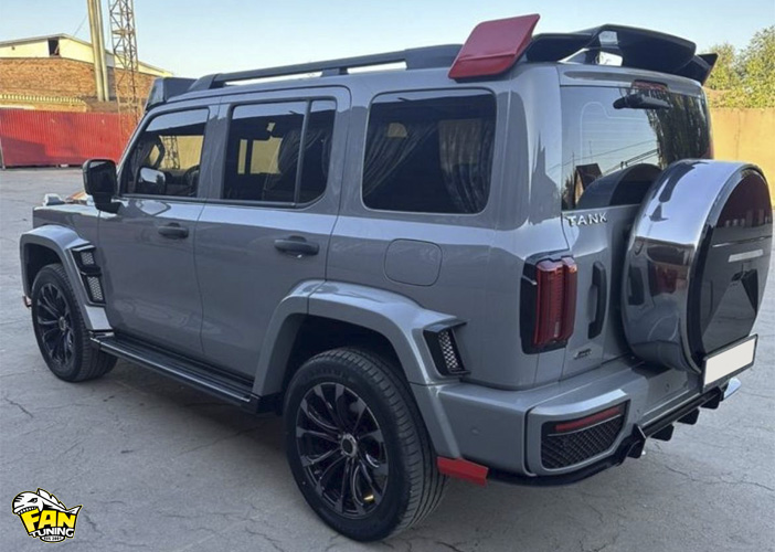 Комплект обвеса для переделки Танка (Tank) 300 в Мерседес (Mercedes) G63 Brabus Rocket