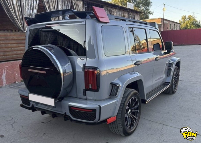 Комплект обвеса для переделки Танка (Tank) 300 в Мерседес (Mercedes) G63 Brabus Rocket