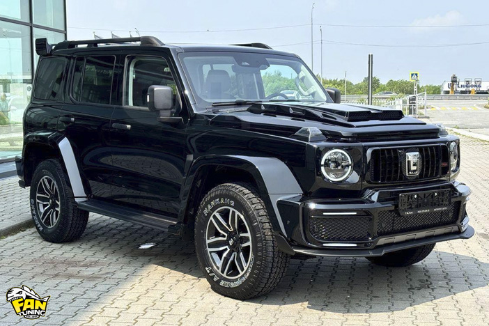 Комплект обвеса для переделки Танка (Tank) 300 в Мерседес (Mercedes) G63 Brabus Rocket