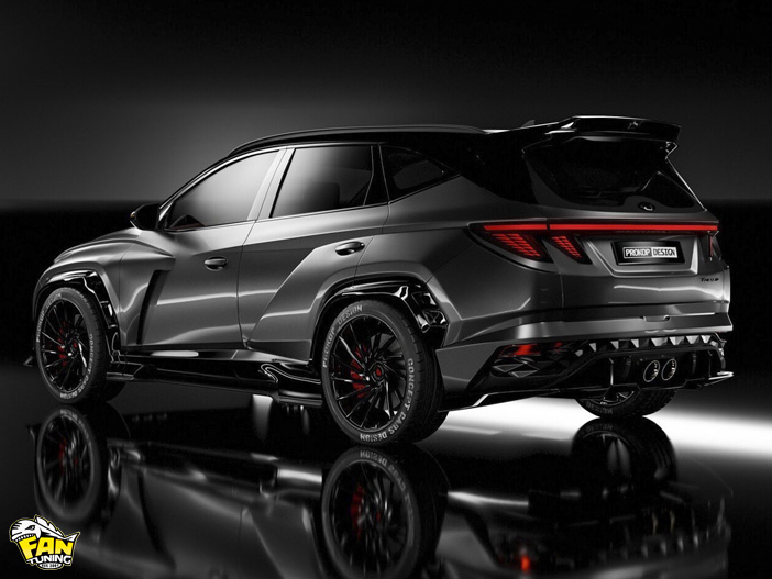 Дизайн Вайдбоди (Widebody) для Hyundai Tucson