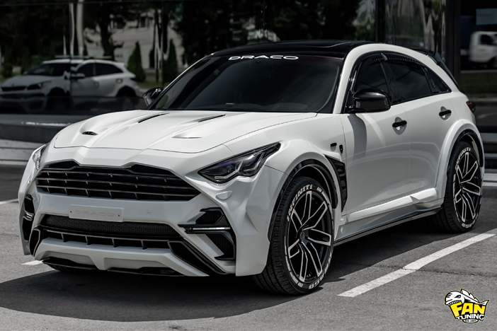 Аэродинамический обвес Драко Р (Draco R) на Инфинити (Infiniti) QX70