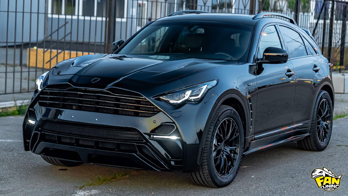 Аэродинамический обвес Драко Слим (Draco Slim) на Инфинити (Infiniti) QX70/FX S51