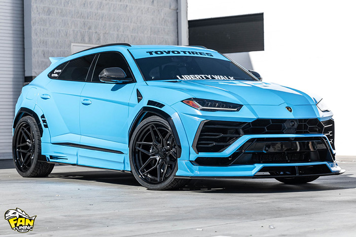 Аэродинамический обвес Liberty Walks на Лмборгини Урус (Lamborghini Urus)