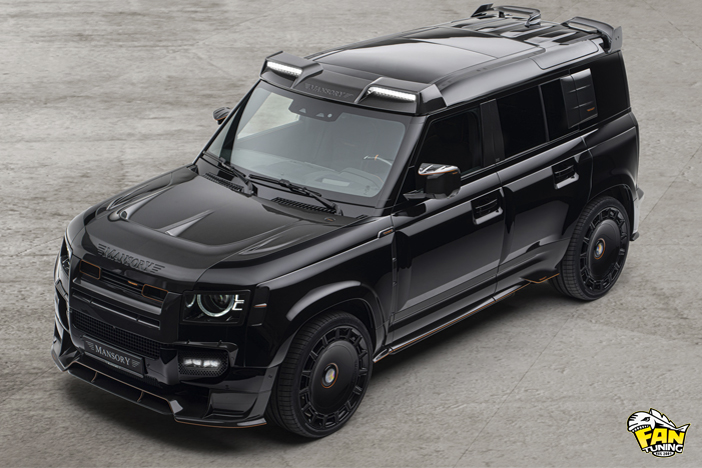 Аэродинамический обвес Мансори (Mansory) на Land Rover Defender 110 (5 дверей)