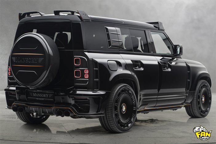 Аэродинамический обвес Мансори (Mansory) на Land Rover Defender 110 (5 дверей)