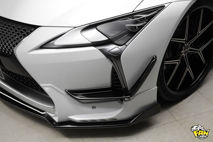 Аэродинамический обвес на Лексус (Lexus) LC500 от японского тюнинг-ателье Валд (WALD)