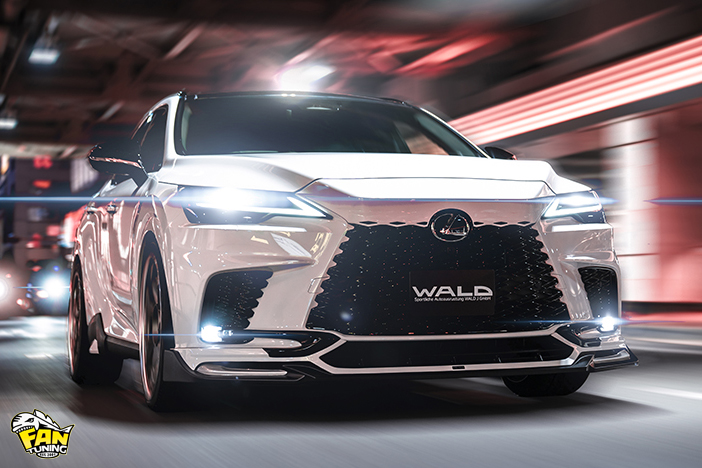 Аэродинамический обвес Вальд (WALD) на Лексус (Lexus) RX F-Sport пятого поколения 2022+