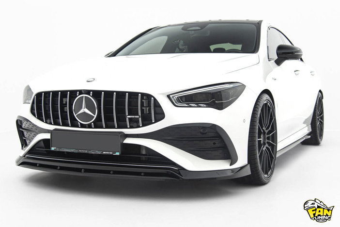 Аэродинамический обвес на рестайлинговый Мерседес (Mercedes Benz) AMG CLA35 и CLA45 C118 Facelift