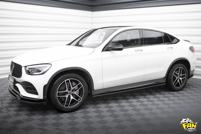 Аэродинамический обвес на Мерседес (Mercedes) GLC Coupe C253 2019-2023 г.в.