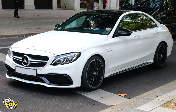 Mercedes Benz w205 White