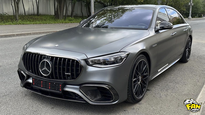 Комплект рестайлинга из обычного Мерседеса (Mercedes) W223 в АМГ (AMG) S63