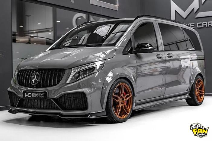 Внешний стайлинг на Мерседес (Mercedes) V-Class W447 от Приор Дизайн (Prior Design)