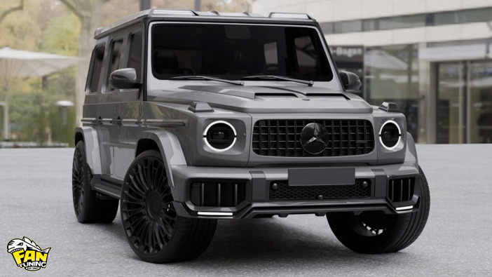 Аэродинамический обвес RD на рестайлинговый Мерседес (Mercedes Benz) G63 W465