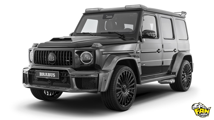 Аэродинамический обвес Вайдстар (Widestar) от Брабус (Brabus) на рестайлинговый G63 AMG W465