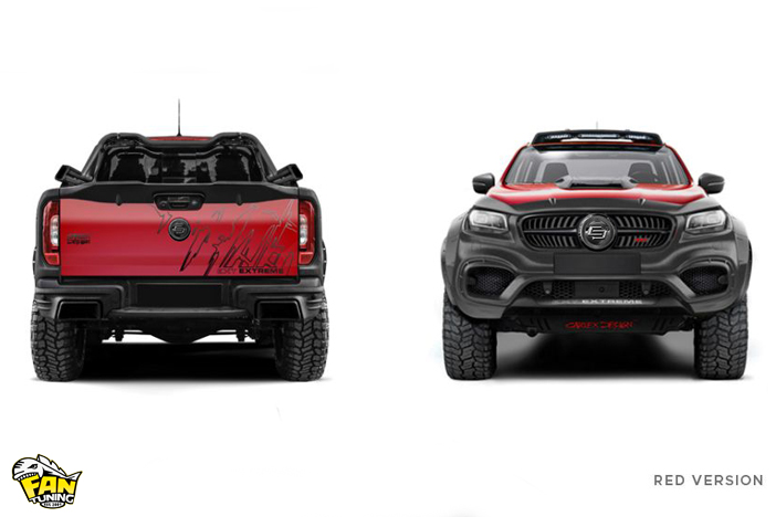 Комплект тюнинга EXTREME от Carlex Design на Мерседес (MERCEDES) X-Class W470