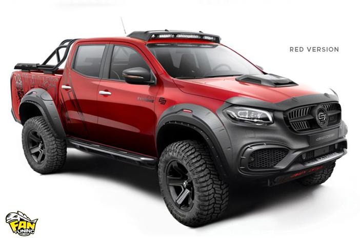 Комплект тюнинга EXTREME от Carlex Design на Мерседес (MERCEDES) X-Class W470