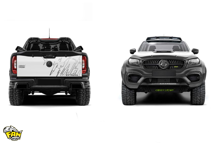 Комплект тюнинга EXTREME от Carlex Design на Мерседес (MERCEDES) X-Class W470