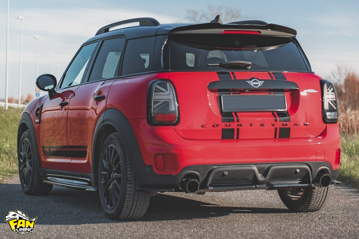 Аэродинамический обвес FT на Мини Кантримэн (Mini Countryman) JCW John Cooper Works 2016-2020 г.в.