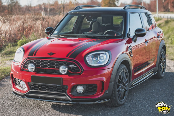 Аэродинамический обвес FT на Мини Кантримэн (Mini Countryman) JCW John Cooper Works 2016-2020 г.в.