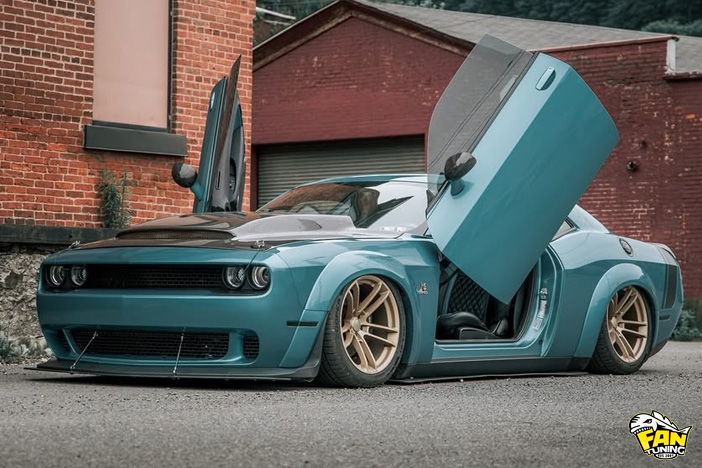 Ламбо двери LSD (Lambo Style Doors) для Додж Челенджер (Dodge Challenger) 2009-2023