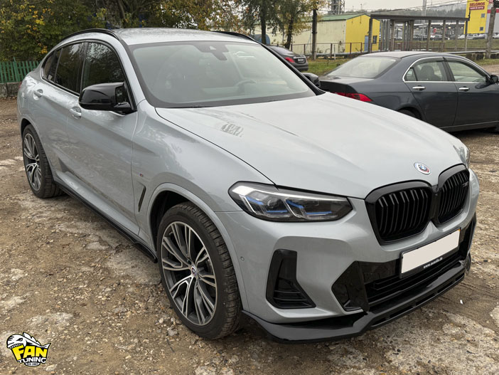 Установка обвеса на БМВ (BMW) X4 G02 LCI