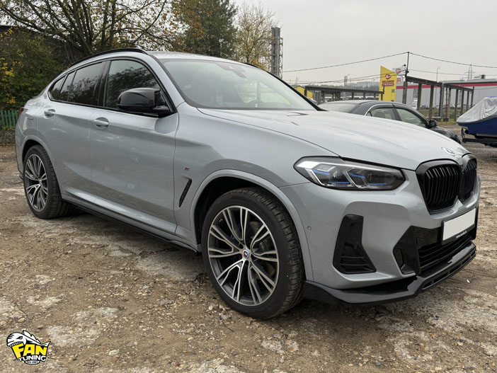 Установка обвеса на БМВ (BMW) X4 G02 LCI