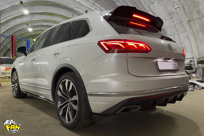 Установка обвеса FT на Фольксваген Туарег (Volkswagen Touareg) 2018+