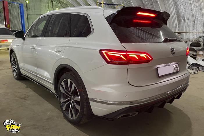 Установка обвеса FT на Фольксваген Туарег (Volkswagen Touareg) 2018+